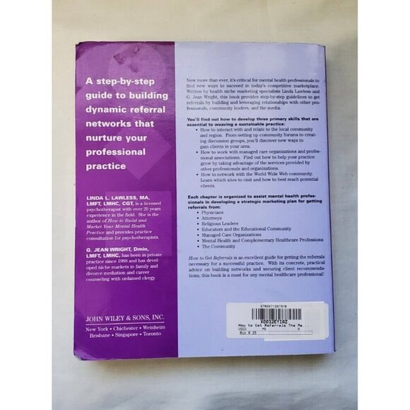 How To Get Referrals: The Mental Health Professionals Guide To Strategic Marketi - Picture 2 of 2